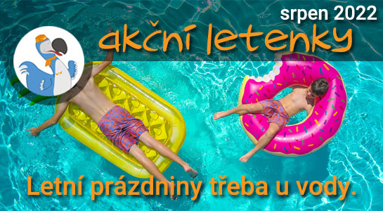 Akční letenky – srpen 2022